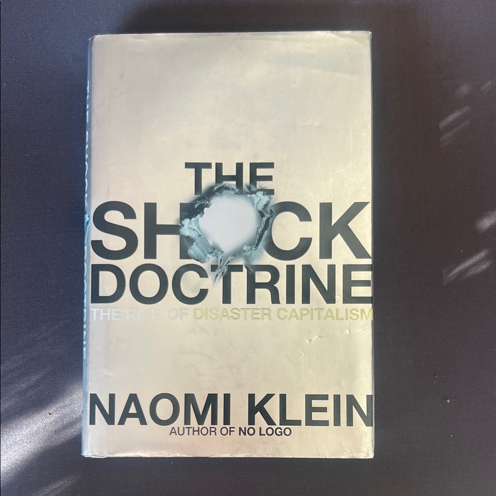 The Shock Doctrine Book by Naomi Klein
